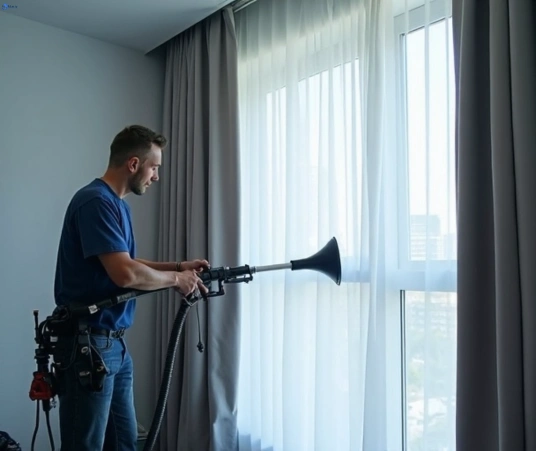 Professional drapes cleaning process tools Matty Curtain Cleaning paddington