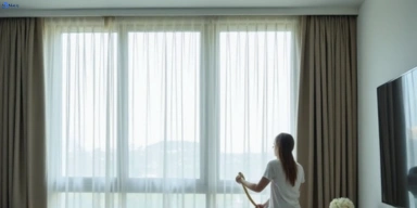 Delicate sheer drape cleaning paddington Matty Curtain Cleaning